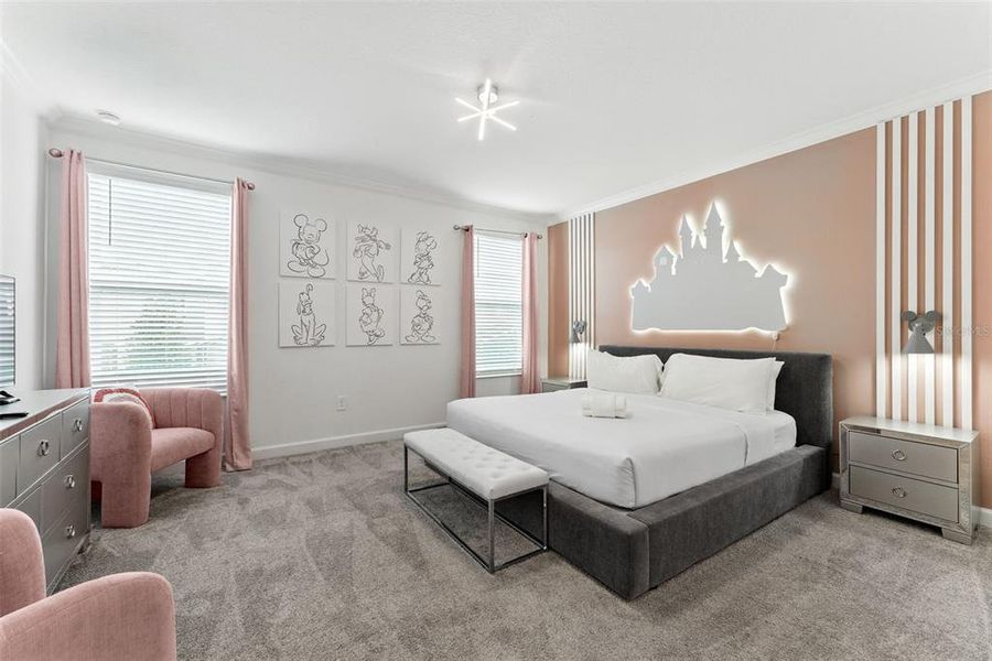 Furnished interior view inside a new home in , Davenport (Image 7).