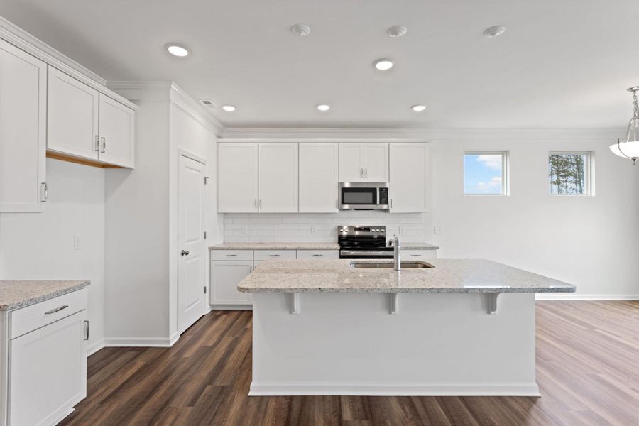 Furnished interior view inside a new home in Bellevue, Greenville (Image 8).