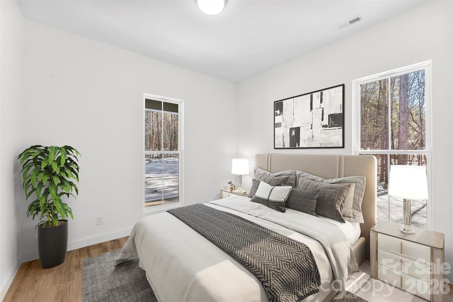 Furnished interior view inside a new home in , Kings Mountain (Image 18).