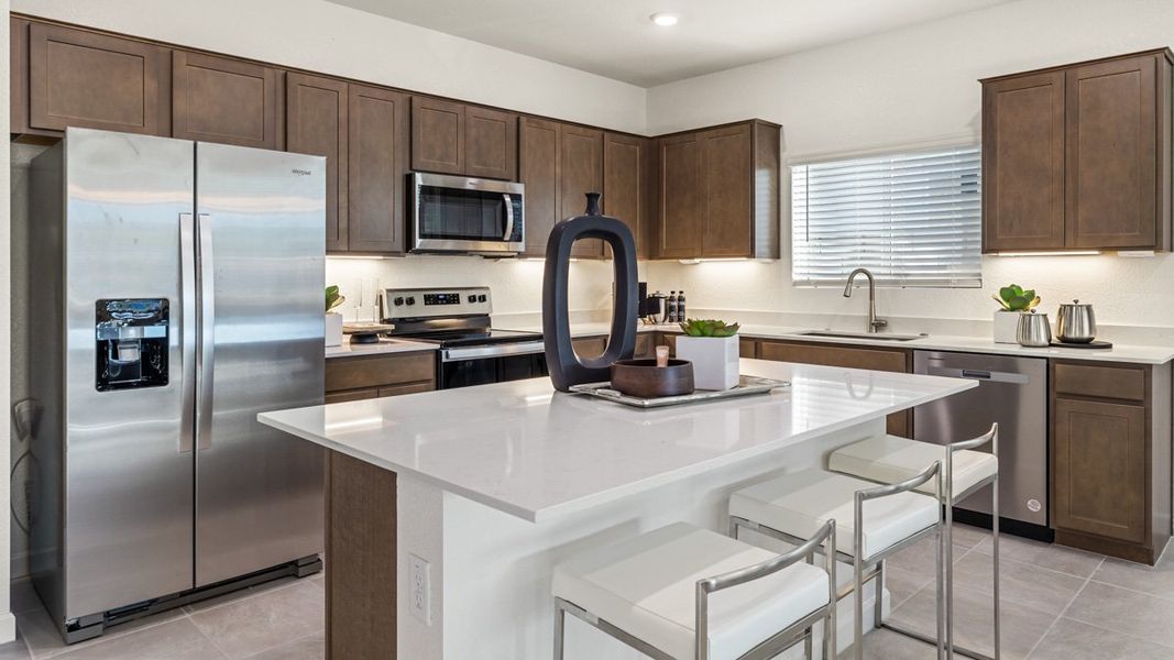 Furnished interior view inside a new home in Zanjero Pass, Waddell (Image 9).
