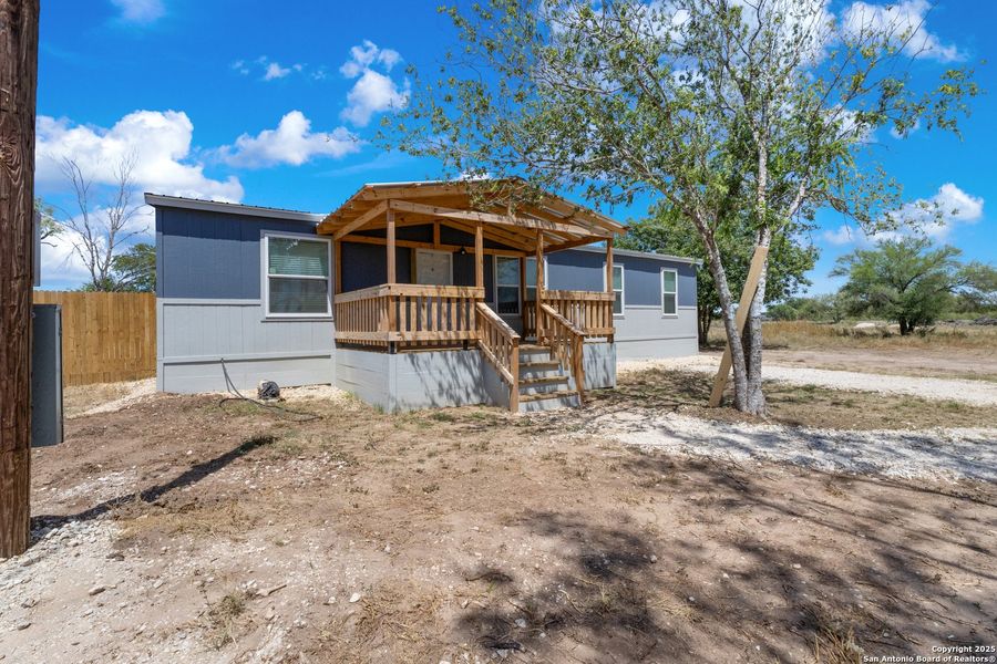Front exterior of a new home in , San Antonio, TX, highlighting curb appeal (Image 2).