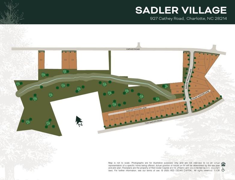 Sadler Village Site Map Sadler Village Site Map