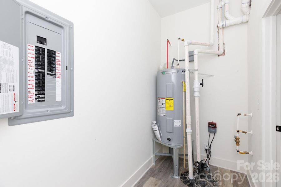 Close-up of interior finishes inside a home in , Gastonia (Image 11).