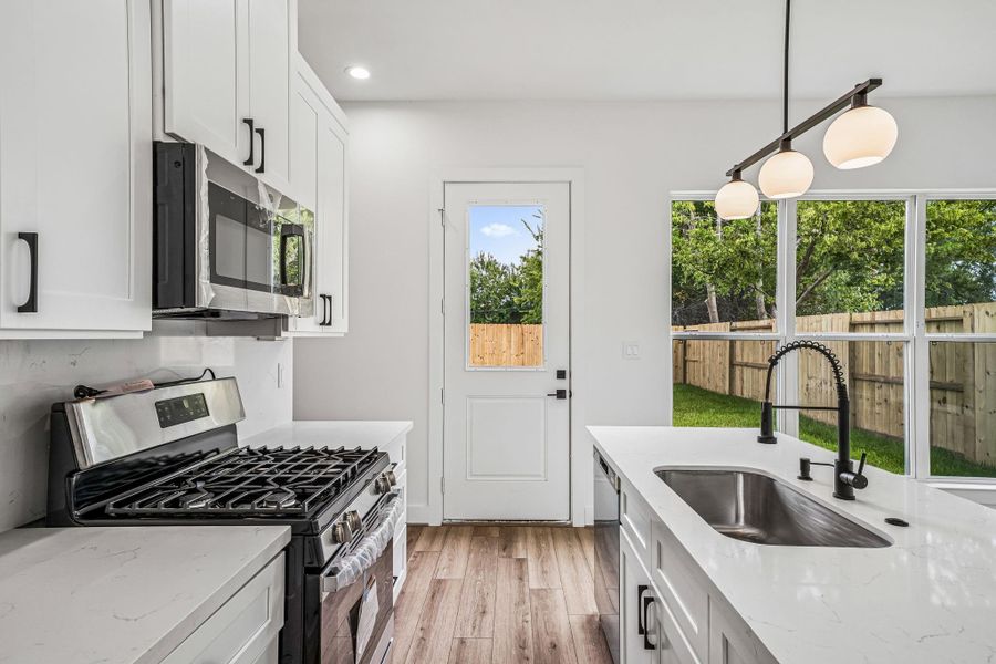 Furnished interior view inside a new home in , Houston (Image 10).