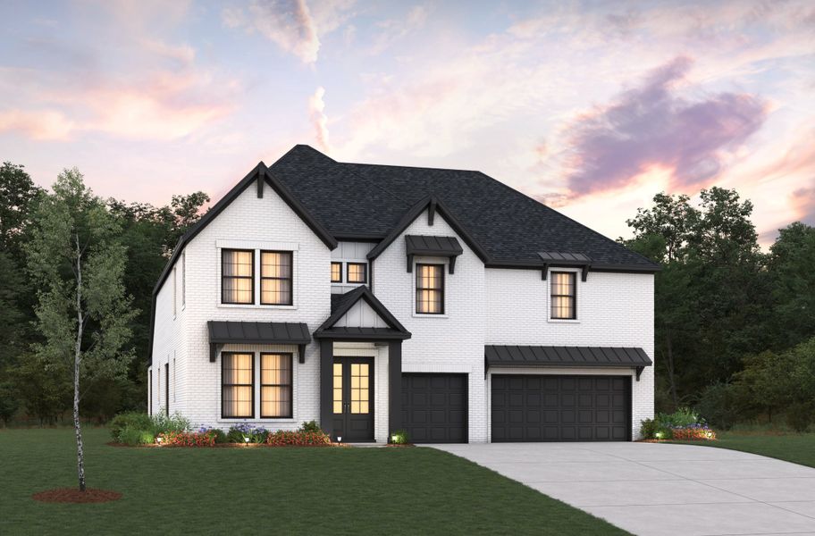 Representative exterior photo of a completed home built from the Northcliffe by Beazer Homes in ARTAVIA, Conroe, TX (Image 15). Representative exterior photo of a completed home built from the Northcliffe by Beazer Homes in ARTAVIA, Conroe, TX (Image 15).