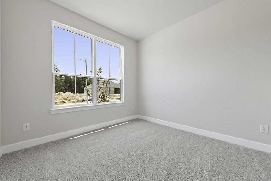 Spacious, unfurnished interior of a new home in The Trails, New Caney (Image 21).