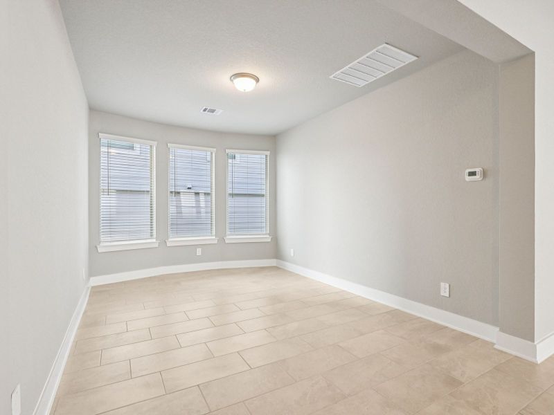 Spacious, unfurnished interior of a new home in Arcadia Ridge - Premier Series, San Antonio (Image 14). Spacious, unfurnished interior of a new home in Arcadia Ridge - Premier Series, San Antonio (Image 14).