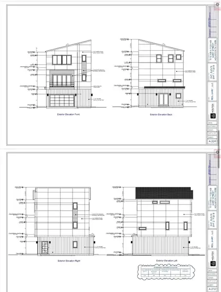 Modern architectural design featuring clean lines and a contemporary façade. This new construction showcases a stylish mix of materials, large windows for natural light, and a thoughtfully designed front and rear elevation that balances curb appeal with functionality.