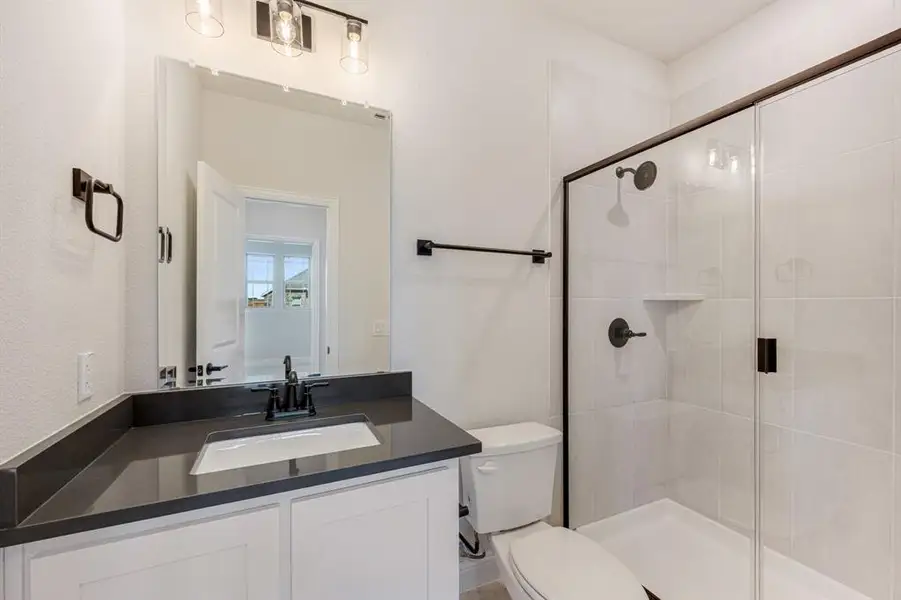 Furnished interior view inside a new home in Hunters Ridge, Crowley (Image 10).