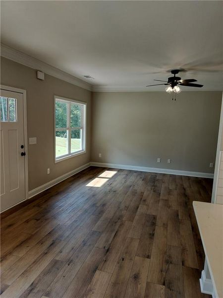 Spacious, unfurnished interior of a new home in , Franklin Springs (Image 12).