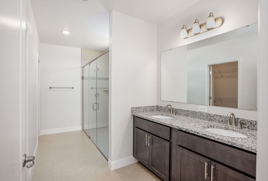 Representative furnished interior of a home built from the Carrington by Maronda Homes in Malabar Springs, Palm Bay (Image 41).
