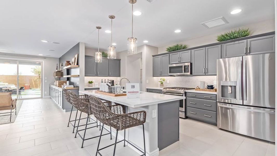 Representative furnished interior of a home built from the Sapphire by Taylor Morrison in Paradisi Encore Collection, Surprise (Image 11).