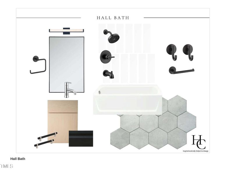 1800 Pershing Unit B1 Design Board 5.12.