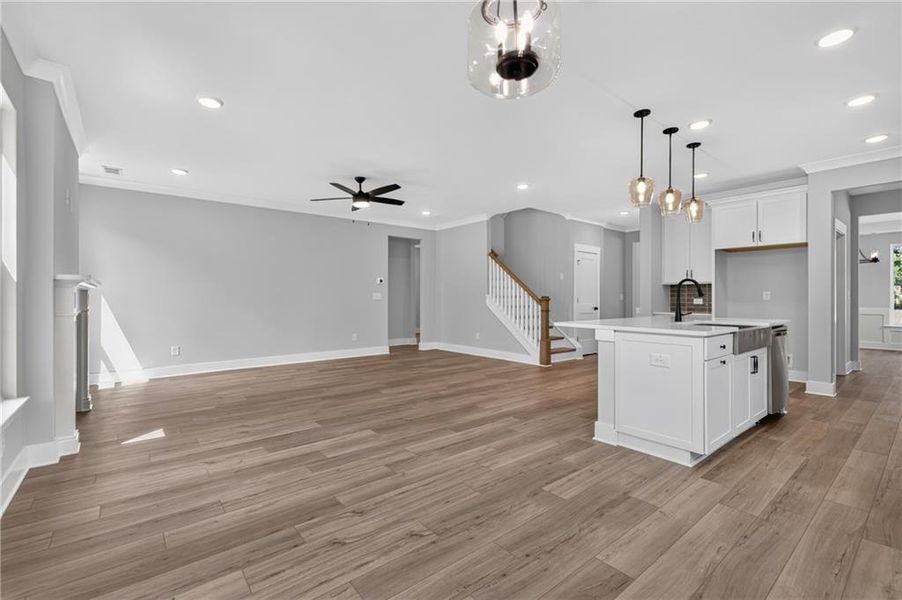 Spacious, unfurnished interior of a new home in , Loganville (Image 45). Spacious, unfurnished interior of a new home in , Loganville (Image 45).