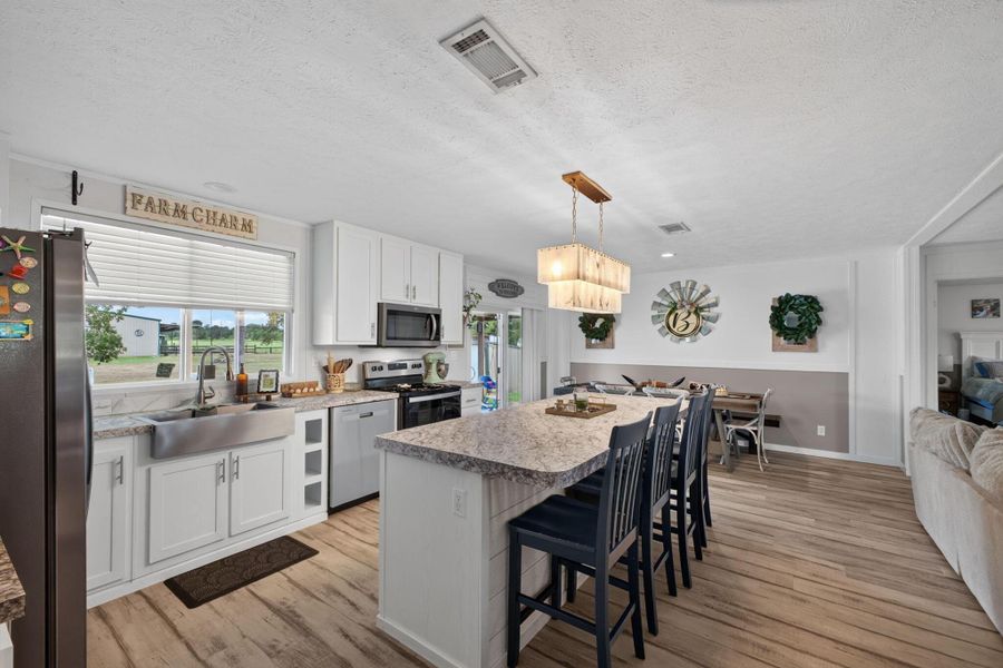 Furnished interior view inside a new home in , Hempstead (Image 3).