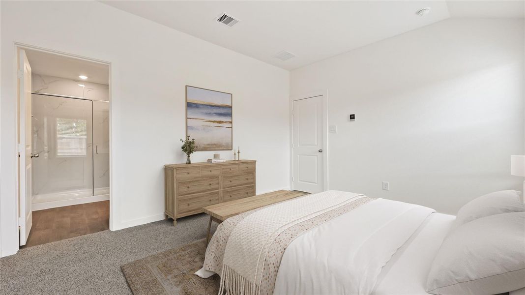Furnished interior view inside a new home in Holly Ridge, Rosenberg (Image 8).