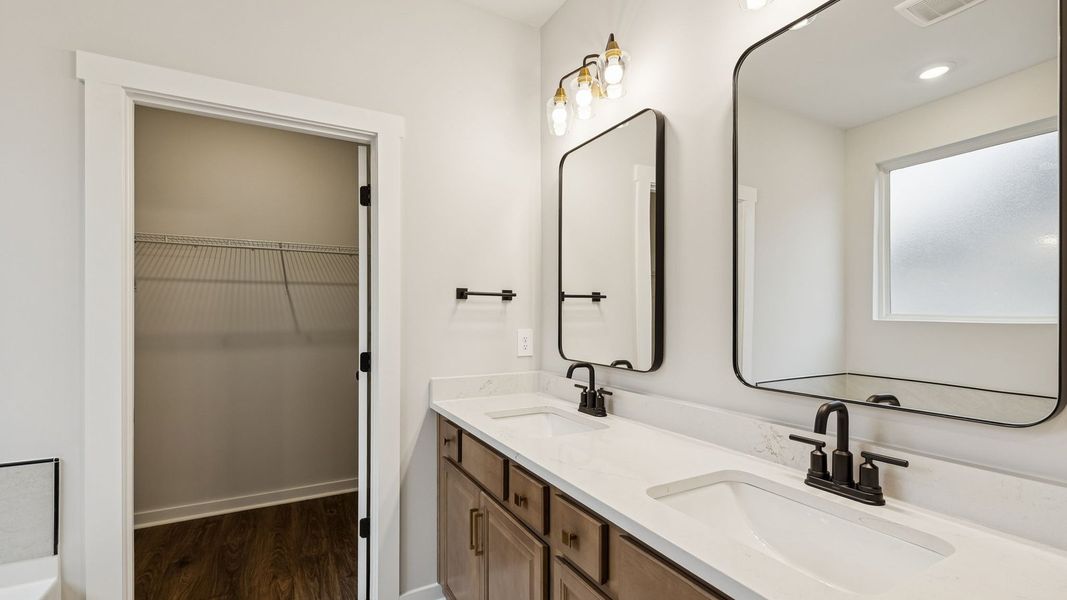 Furnished interior view inside a new home in Reserve at Hickory Ridge, Columbia (Image 13). Furnished interior view inside a new home in Reserve at Hickory Ridge, Columbia (Image 13).