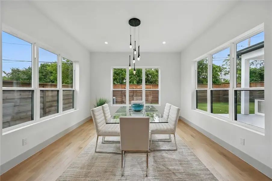 Furnished interior view inside a new home in , Dallas (Image 5). Furnished interior view inside a new home in , Dallas (Image 5).