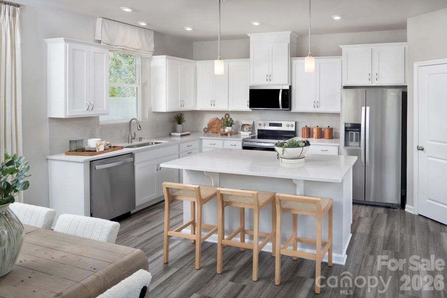 Furnished interior view inside a new home in Arbor Chase, Clover (Image 14).
