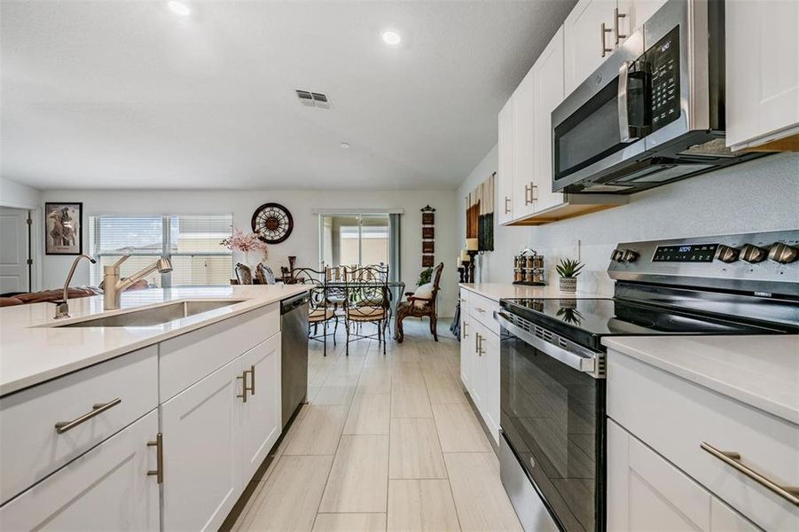 Furnished interior view inside a new home in Mirada: The Estates II, San Antonio (Image 5).