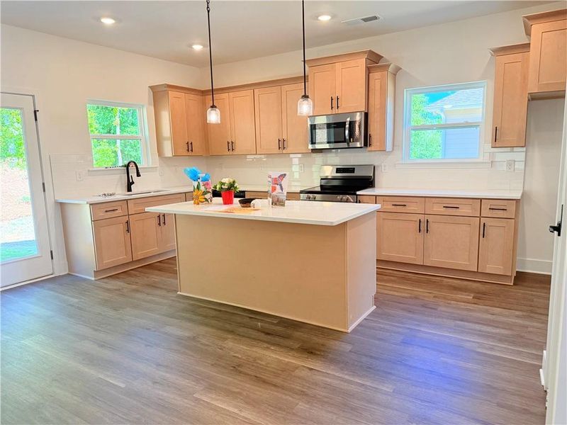 Furnished interior view inside a new home in Thunder Ridge, Dawsonville (Image 7).