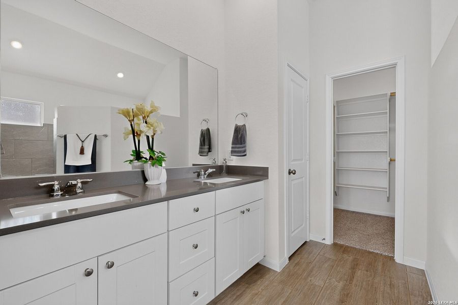 Furnished interior view inside a new home in , San Antonio (Image 9).