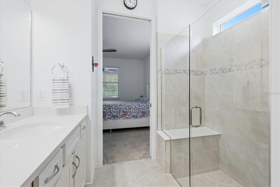 Furnished interior view inside a new home in , Parrish (Image 36).