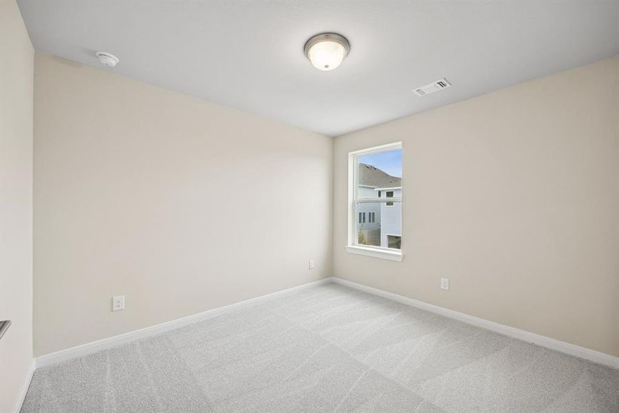 Spacious, unfurnished interior of a new home in Painted Tree Woodland West – Cottages, McKinney (Image 21).