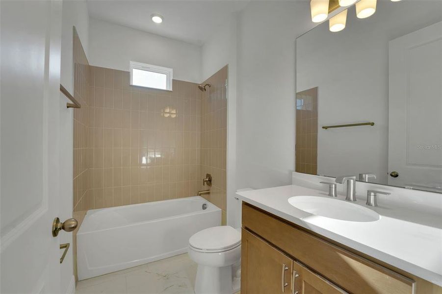 Furnished interior view inside a new home in Green Key Village, Lady Lake (Image 13).