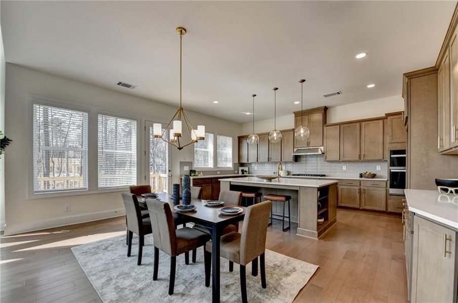 Furnished interior view inside a new home in , Cumming (Image 38).