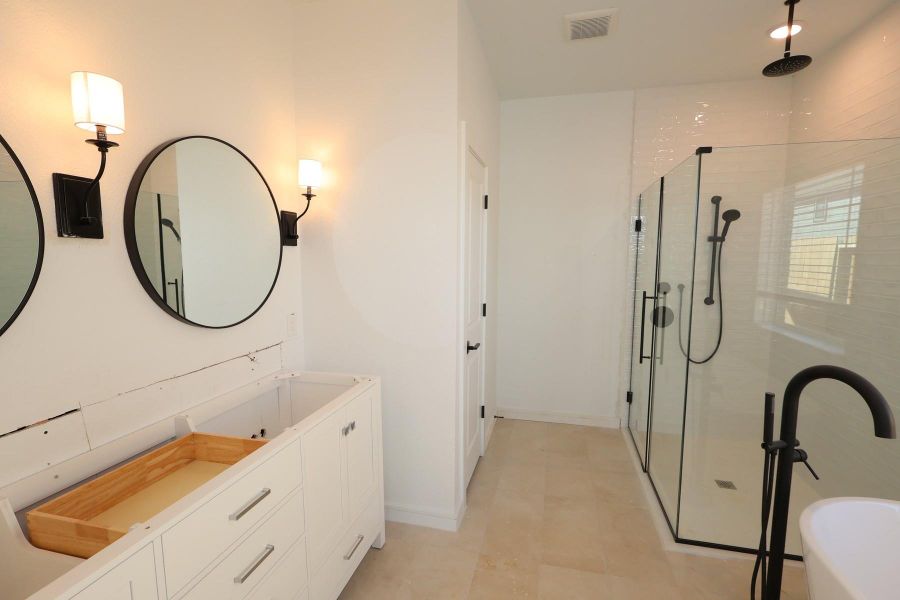 Primary bath - still under construction! Primary bath - still under construction!