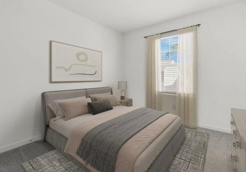 Furnished interior view inside a new home in Pinckney Place, North Charleston (Image 3).