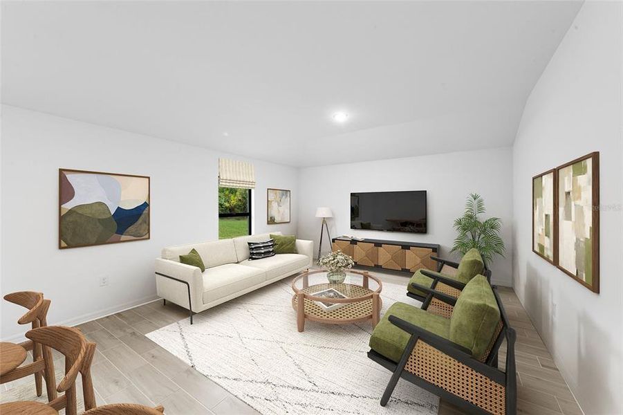 Furnished interior view inside a new home in , Port Charlotte (Image 13).