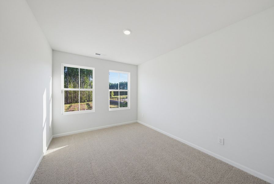 Spacious, unfurnished interior of a new home in Sweetbrier, Durham (Image 28). Spacious, unfurnished interior of a new home in Sweetbrier, Durham (Image 28).