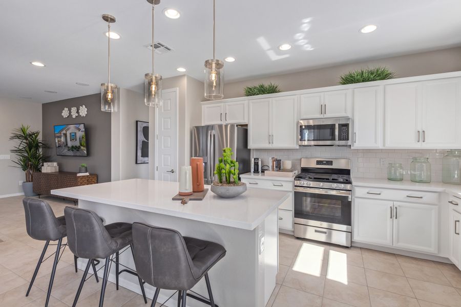 Furnished interior view inside a new home in Rancho Mercado, Surprise (Image 10).