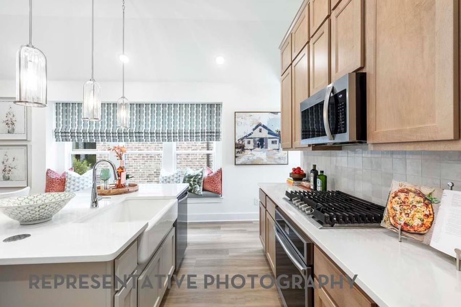 Furnished interior view inside a new home in Kresston, Montgomery (Image 10).
