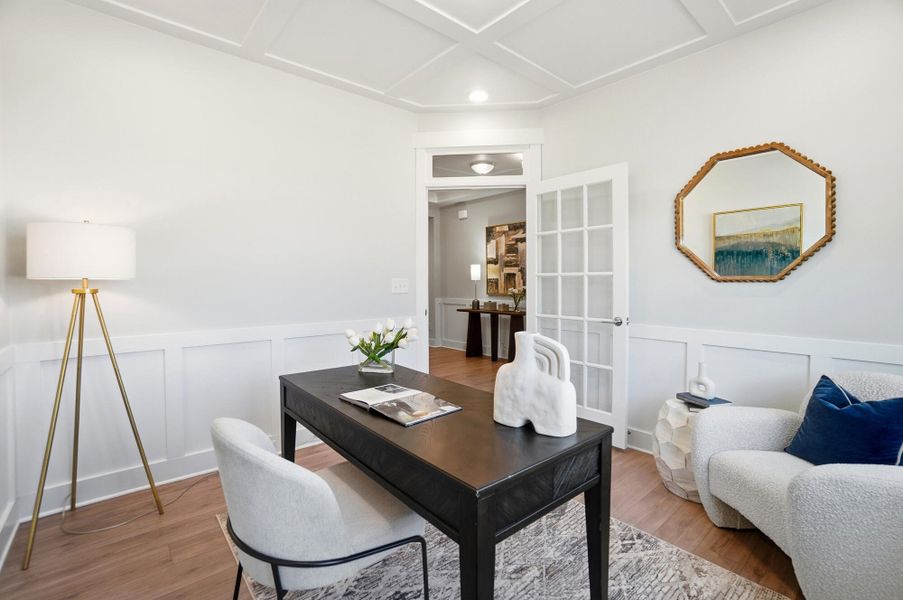 Furnished interior view inside a new home in Rone Creek, Waxhaw (Image 11).