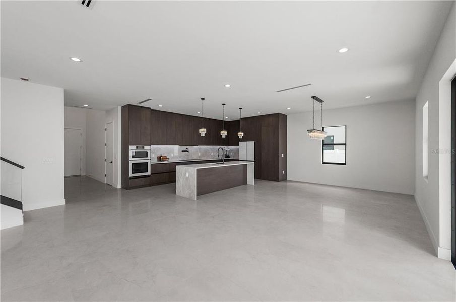 Furnished interior view inside a new home in , Tampa (Image 6).