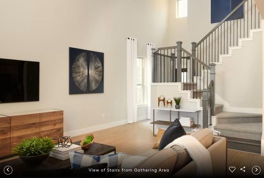 Interior photos- Photo of Pulte model home with same floor plan, not of actual home listed.