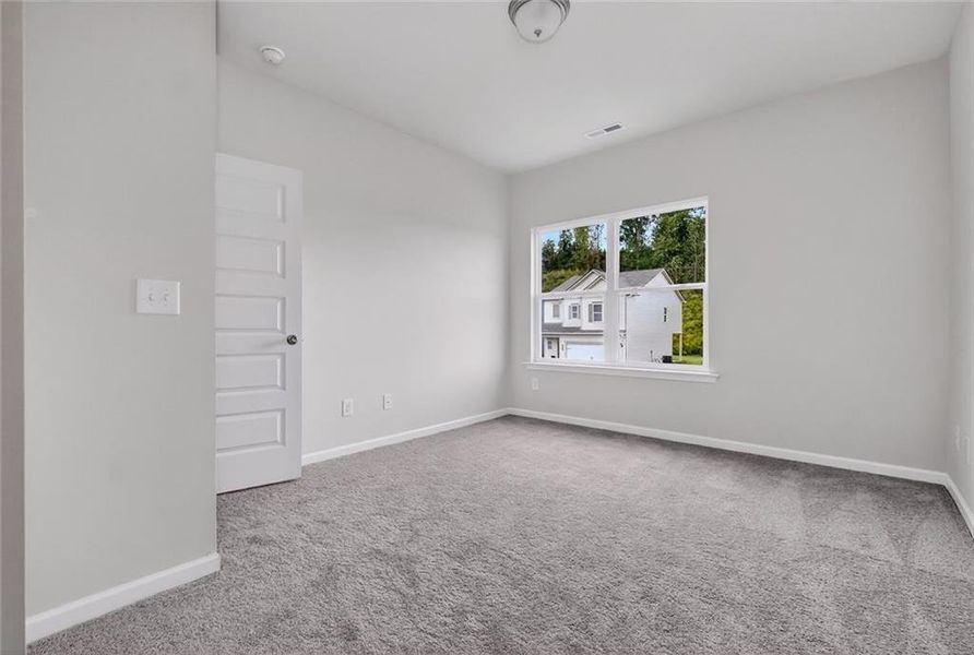 Spacious, unfurnished interior of a new home in Laurel Creek, Calhoun (Image 23). Spacious, unfurnished interior of a new home in Laurel Creek, Calhoun (Image 23).