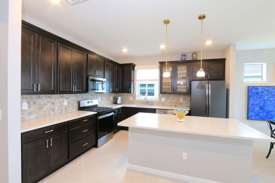 Furnished interior view inside a new home in , Port St. Lucie (Image 46).