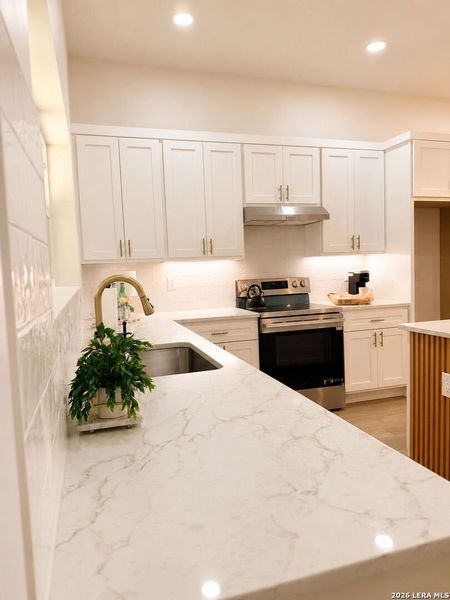 Furnished interior view inside a new home in , San Antonio (Image 6).