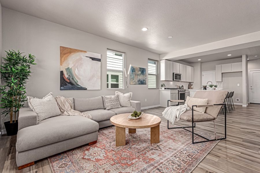 Furnished interior view inside a new home in Arras Park, Thornton (Image 6). Furnished interior view inside a new home in Arras Park, Thornton (Image 6).