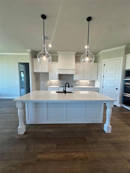 Furnished interior view inside a new home in , Dish (Image 9).