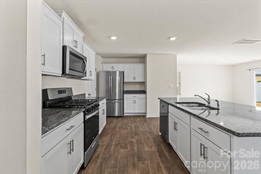 Furnished interior view inside a new home in , York (Image 8).