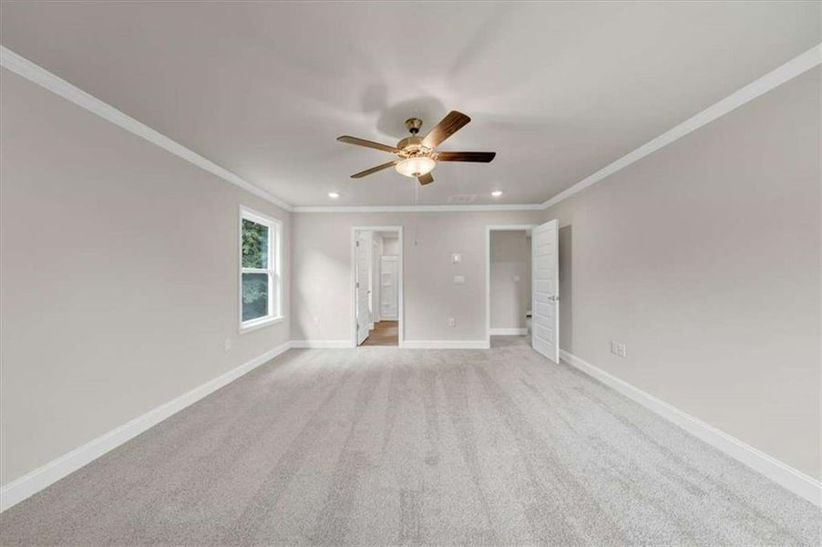 Spacious, unfurnished interior of a new home in Scarlett Place, Bowdon (Image 34).