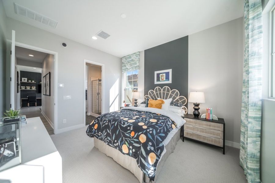 Furnished interior view inside a new home in Legado, Queen Creek (Image 14).