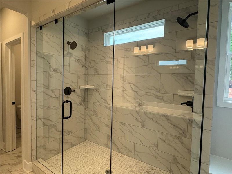 Close-up of interior finishes inside a home in Rosewood Lake Preserve, Hoschton (Image 16).