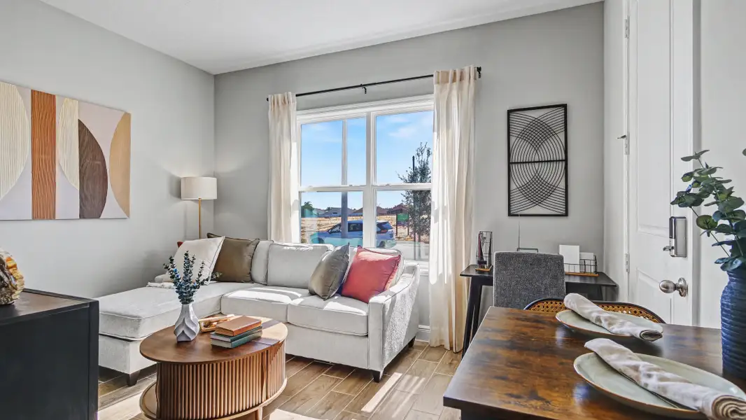 Representative furnished interior of a home built from the Sheffield by Maronda Homes in Coastal Communities, Edgewater (Image 5).