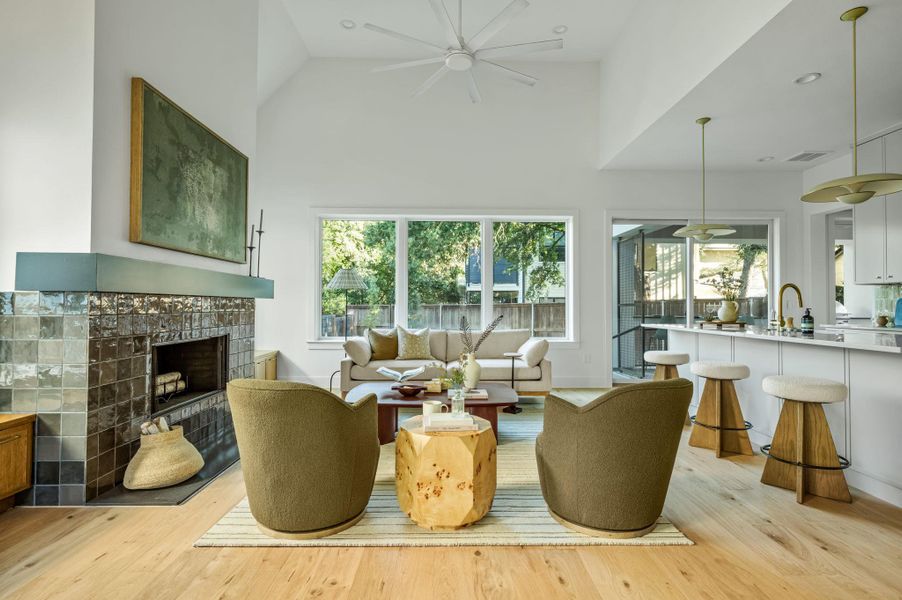 Furnished interior view inside a new home in , Austin (Image 32).